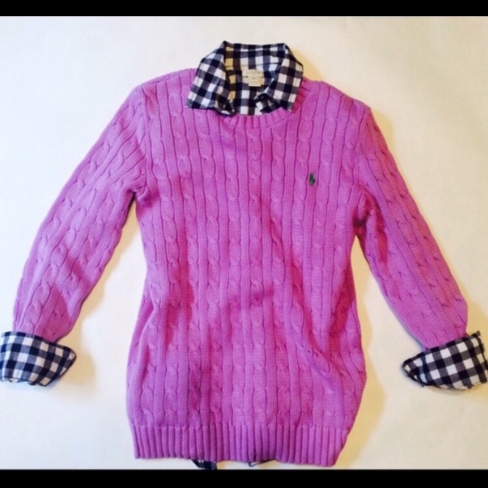 Lavender Purple Ralph Lauren Sweater